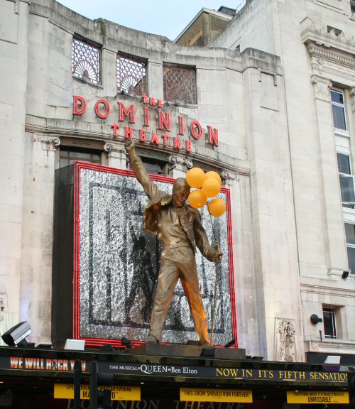 Freddie was in the party mood